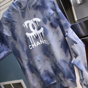 Gildan | Shirts | Cut Up Chanel Drip 